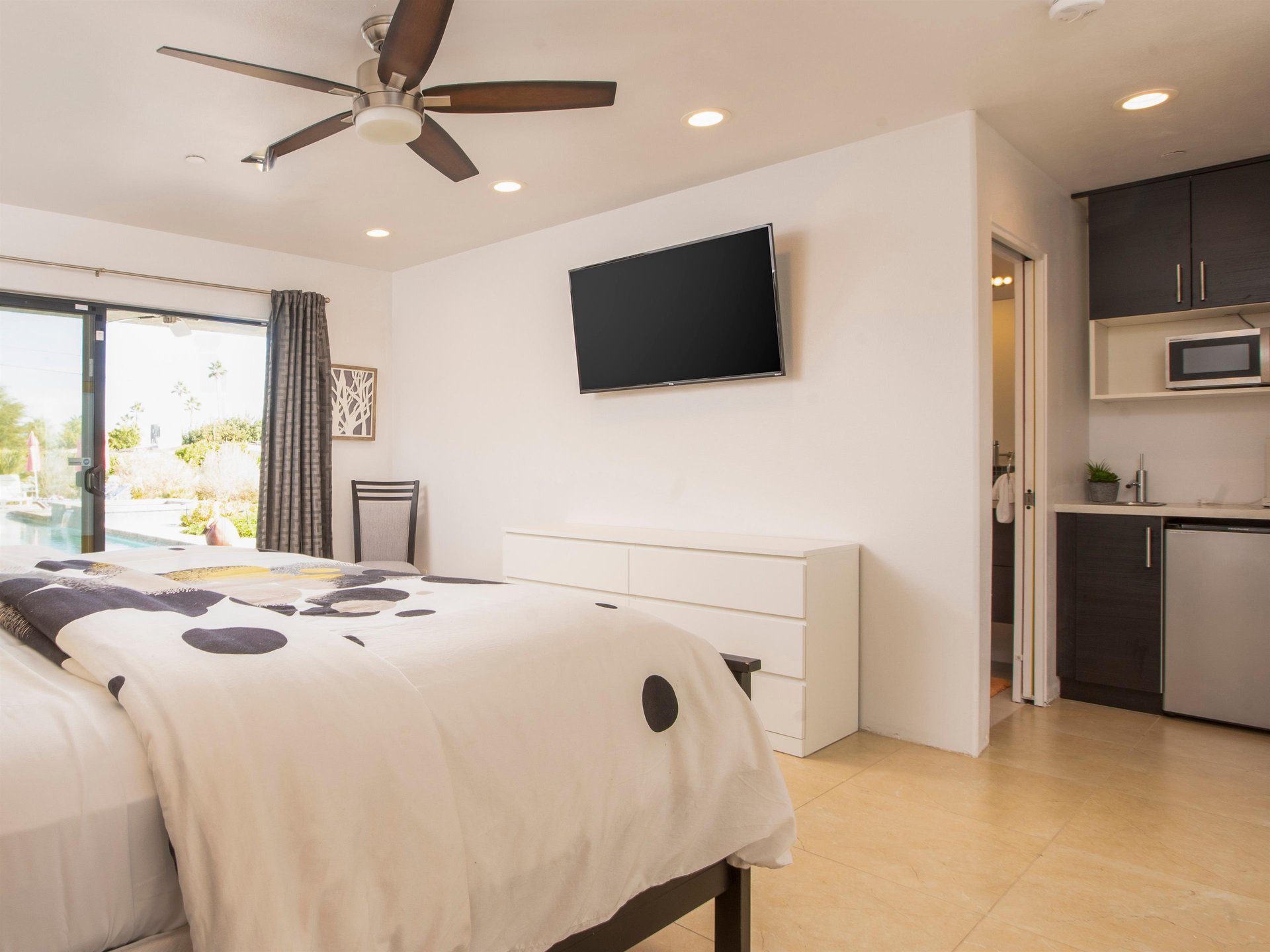 Flatscreen TV in every room