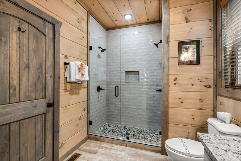 tile shower