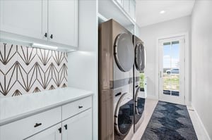 Our fully equipped utility room features 2 washers and 2 dryers, making it easy to keep up with beach towels, swimsuits, and vacation laundry—so you can spend more time enjoying your stay.