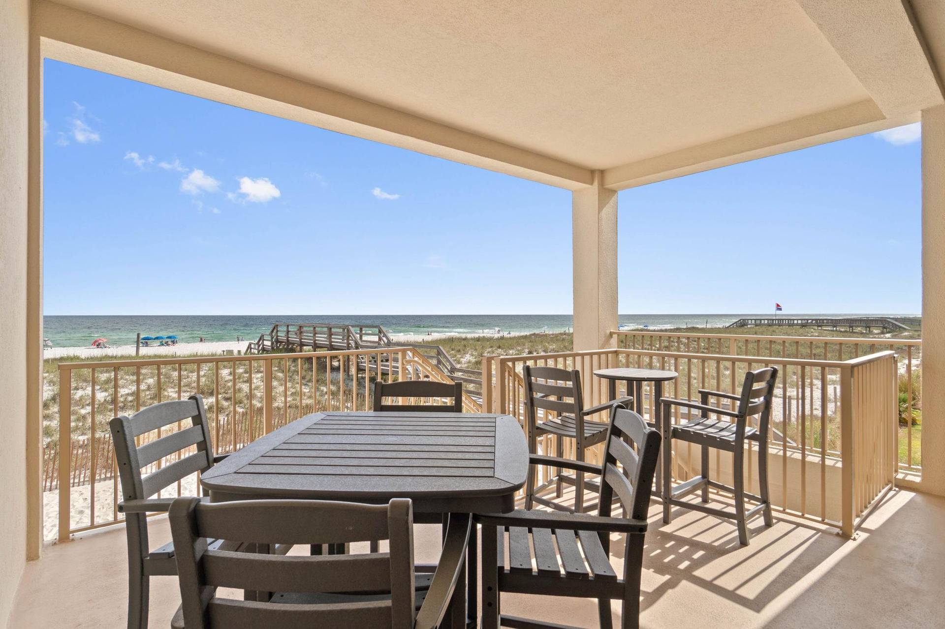 Deck Off Living With Amazing Views