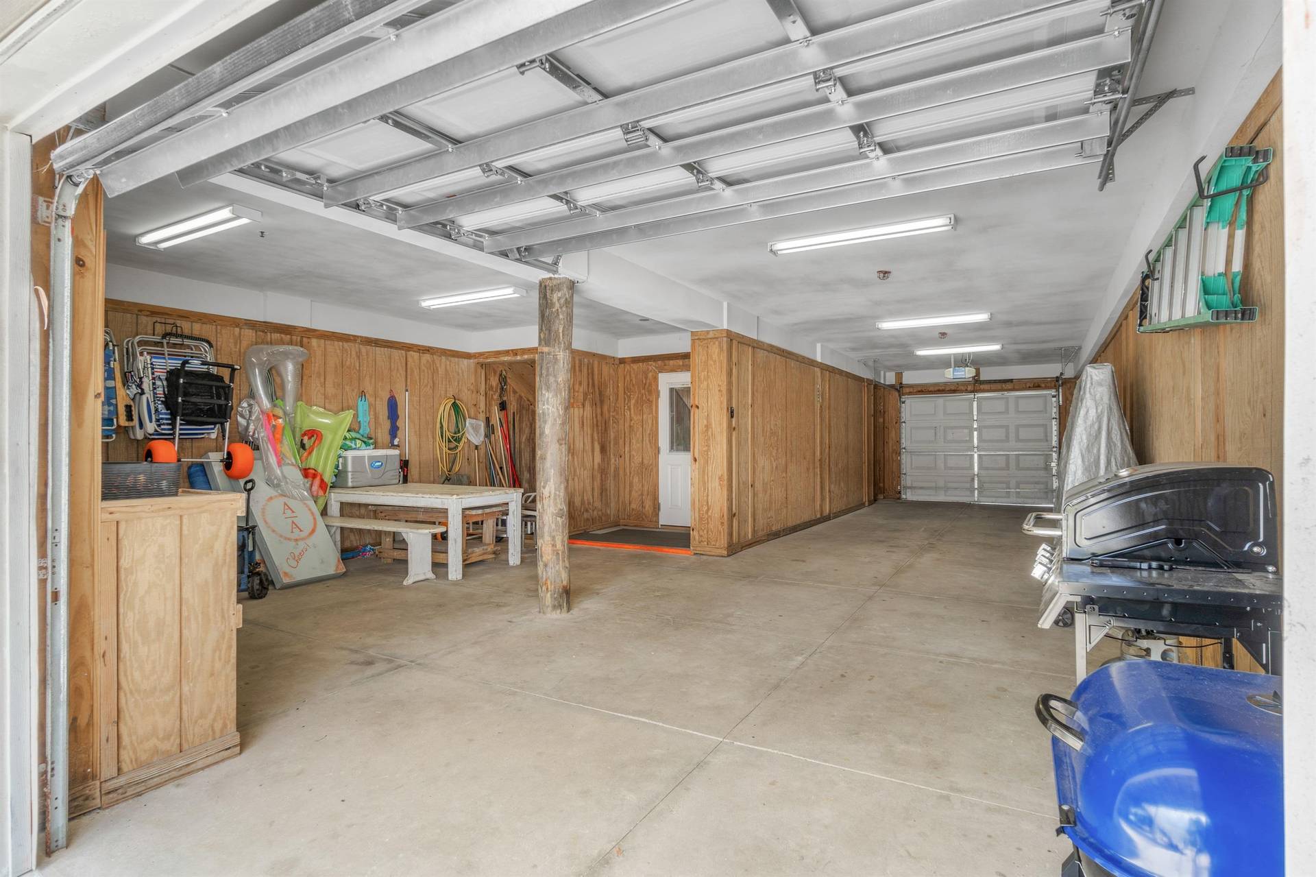 Garage With Beach Gear