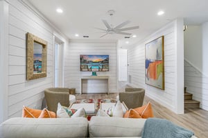 Living Area with Twin Sleeper Sofa, 1st Floor