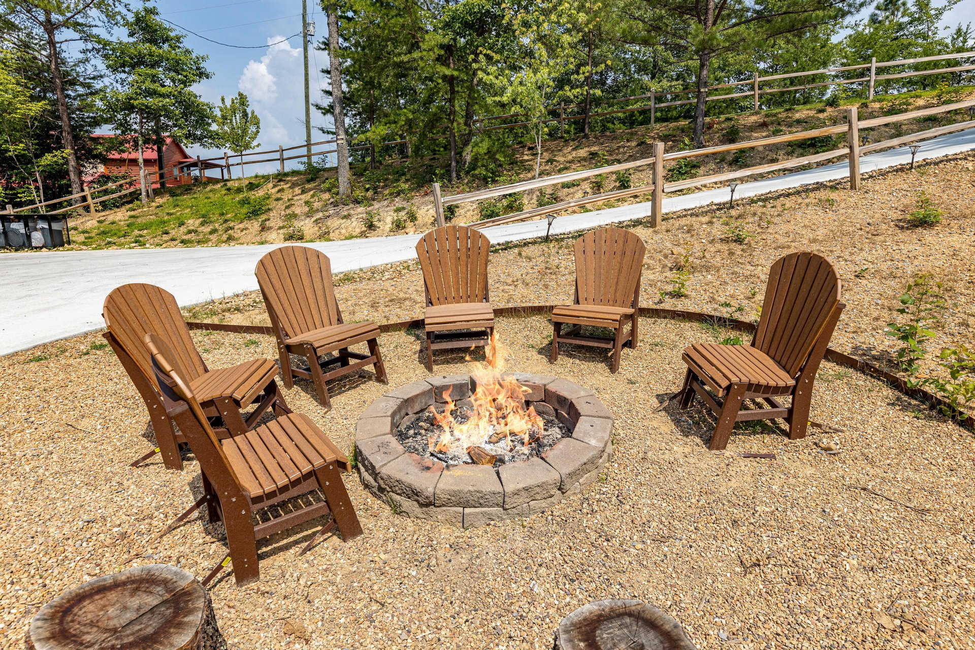 Firepit seating