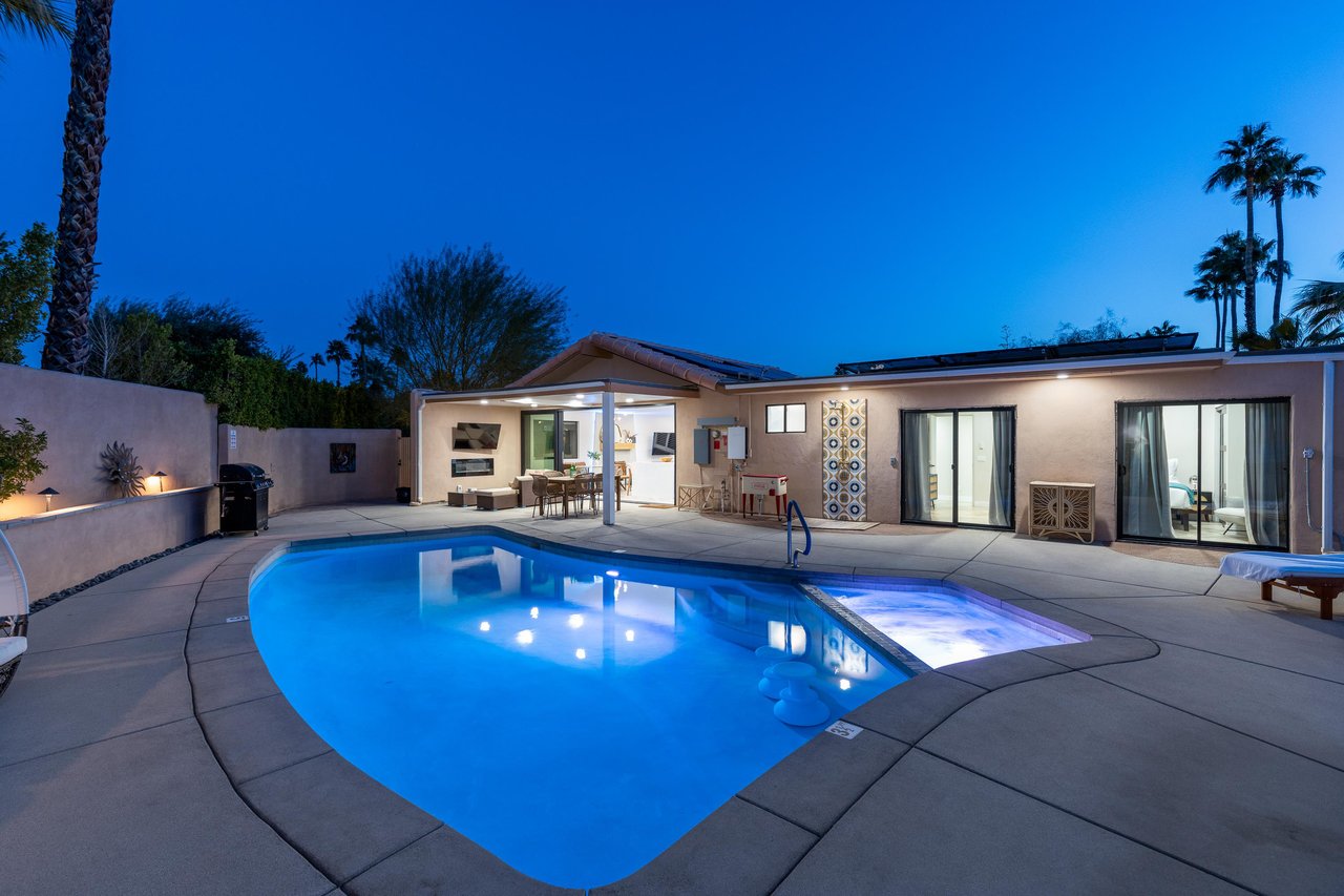 Time for a nighttime swim