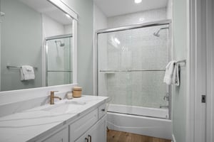 1st Floor, First Twin  Full Bathroom