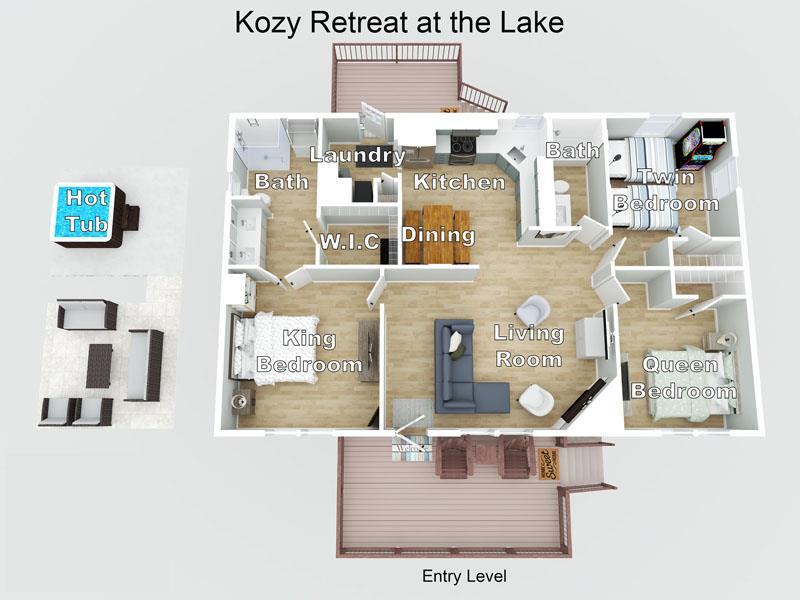 Kozy Retreat at the Lake