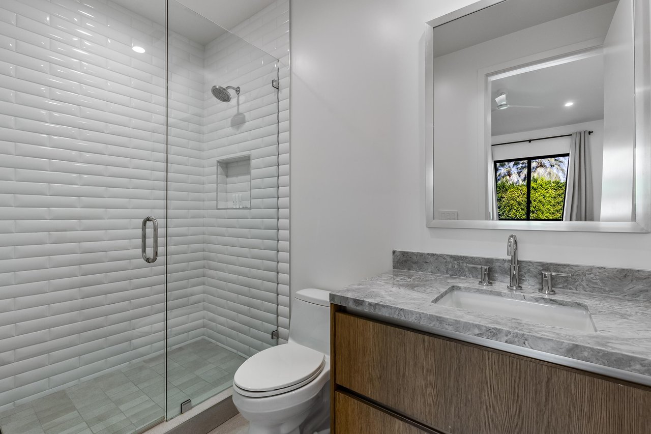 Lovely guest bathroom