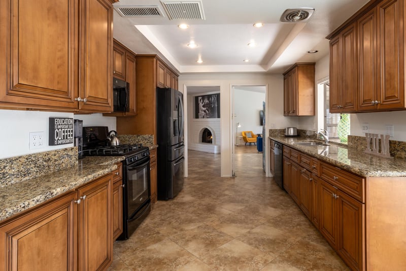 Beautiful chefs kitchen