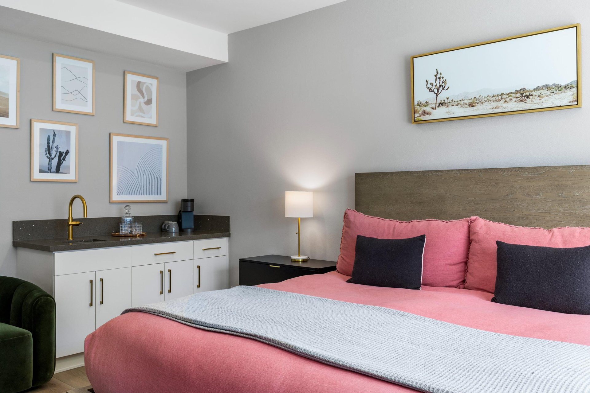 Stylish bedroom