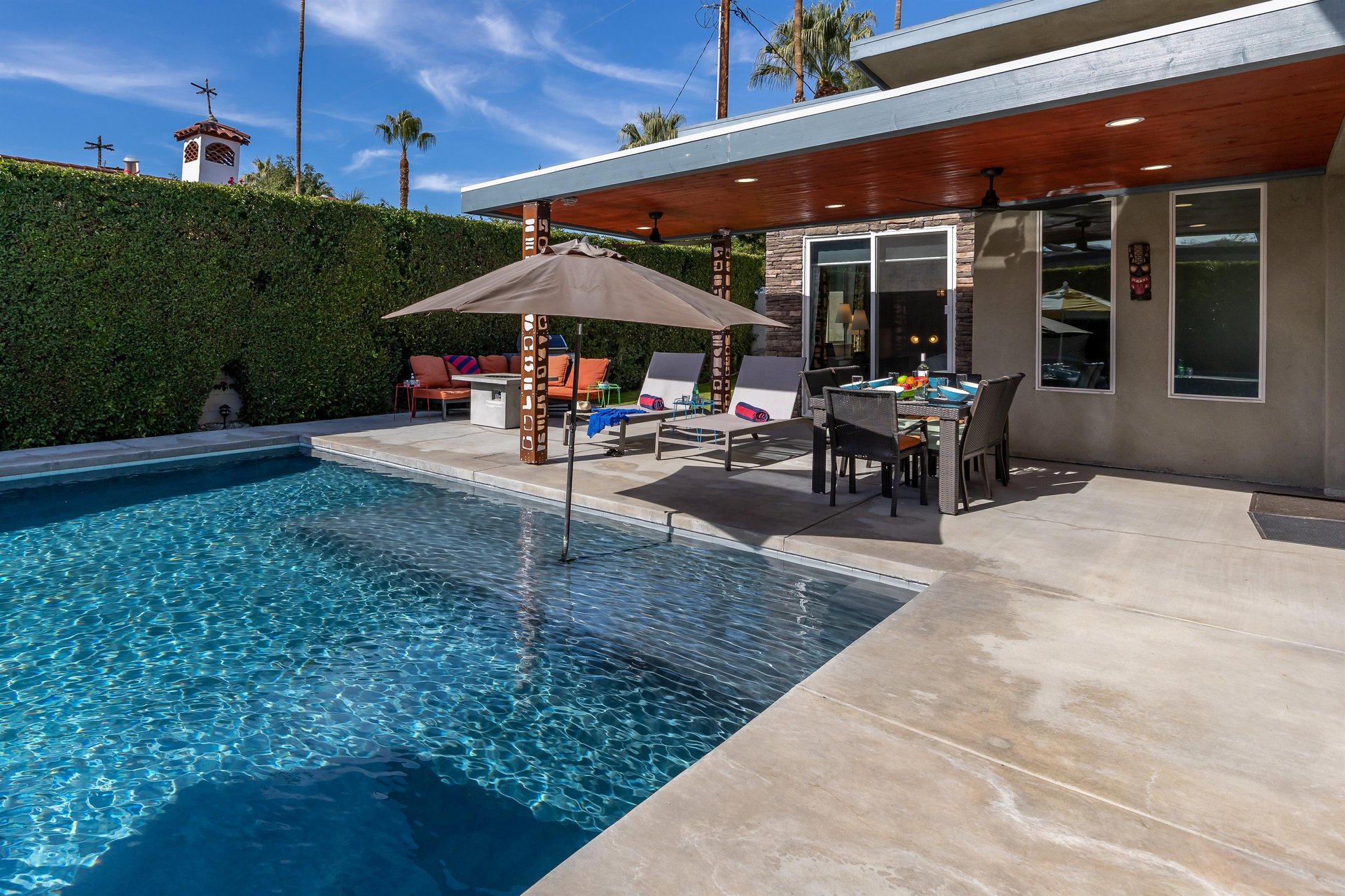 Stunning backyard
