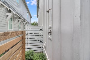 Outdoor Shower Enclosure, 1st Floor