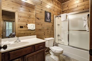 Sink, Toilet and ShowerTub Combo