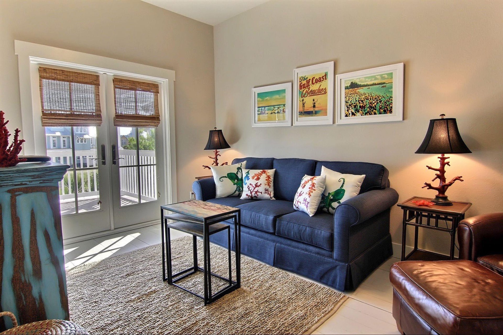 2nd Floor Living Area with Back Balcony Access