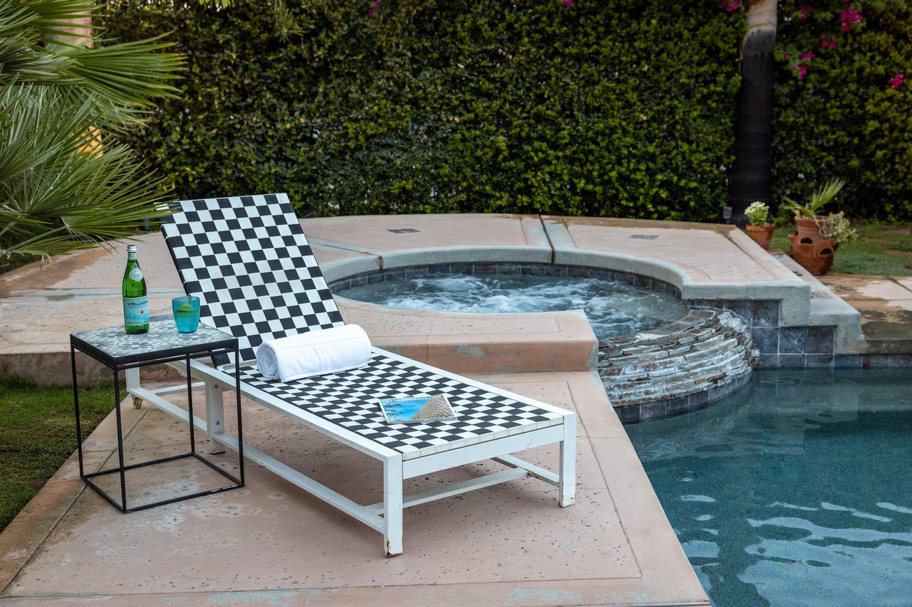 Soak in the spa
