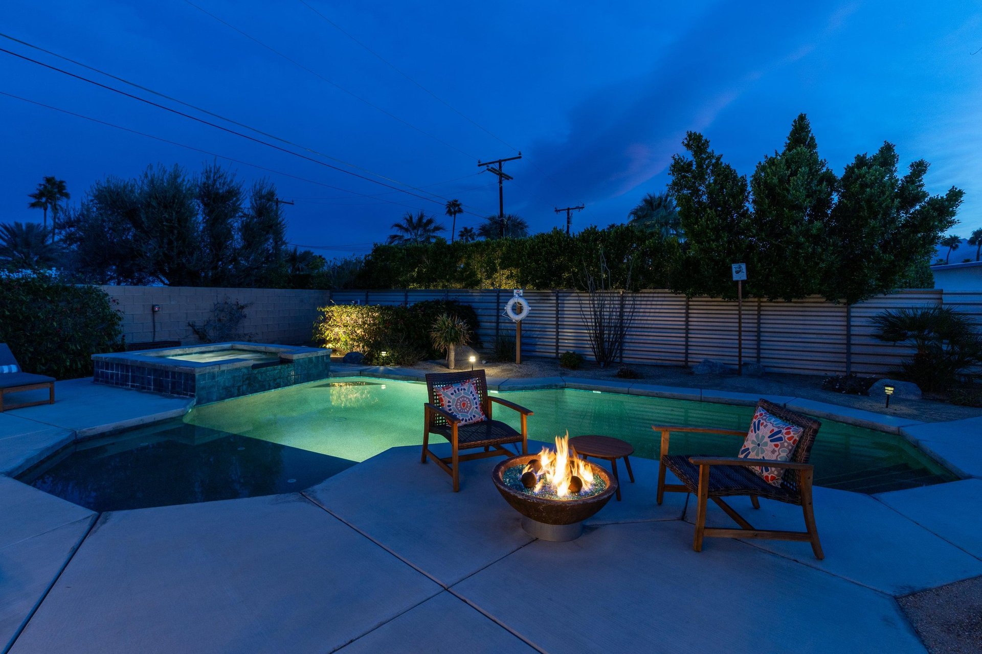 Time for a night time swim