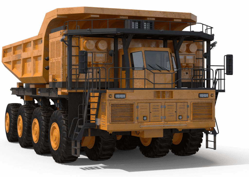 Mining truck equipment