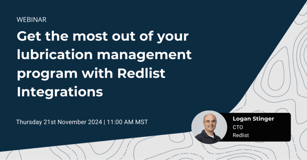 Get the most out of your lubrication management program with Redlist Integrations