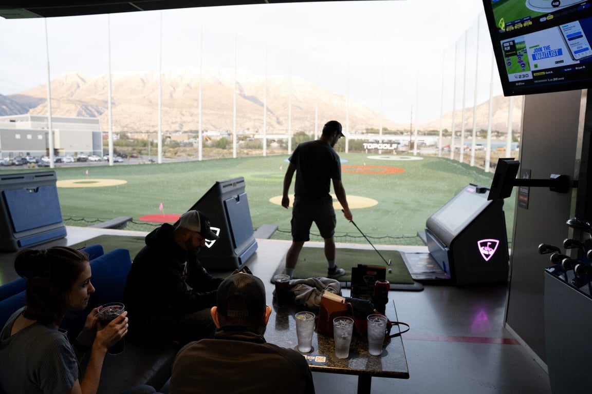 Tuesday Night Activity at TopGolf