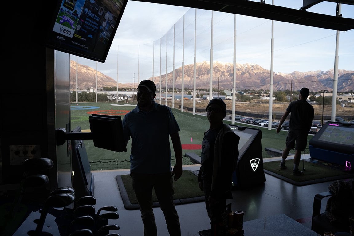 Tuesday Night Activity at TopGolf