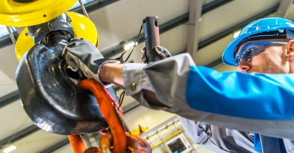 Warehouse crane operator