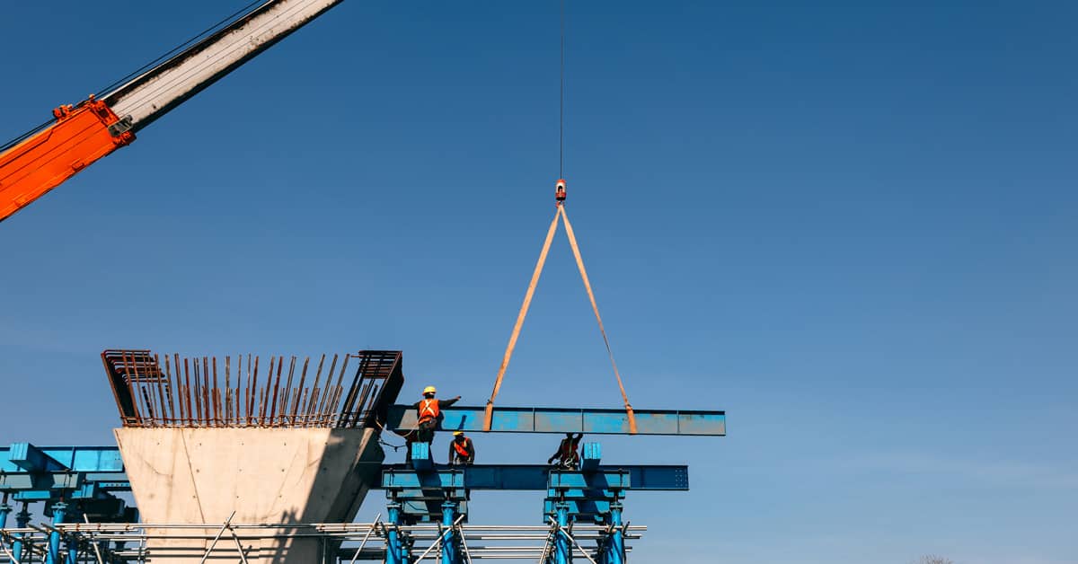 Construction site background