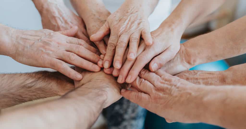 Team working together