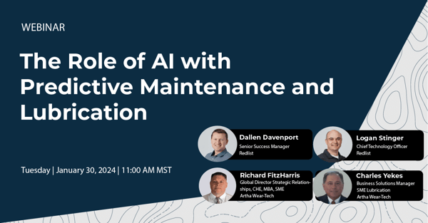 The Role of AI with Predictive Maintenance and Lubrication