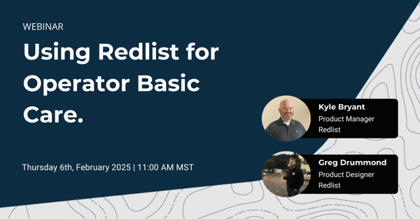 Using Redlist for Operator Basic Care