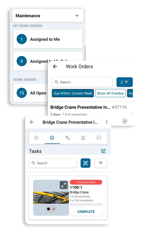 Crane Scheduling Software for Multi-Site Operations