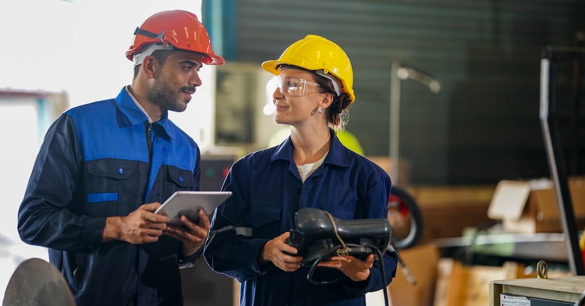 Industry engineer worker at factory