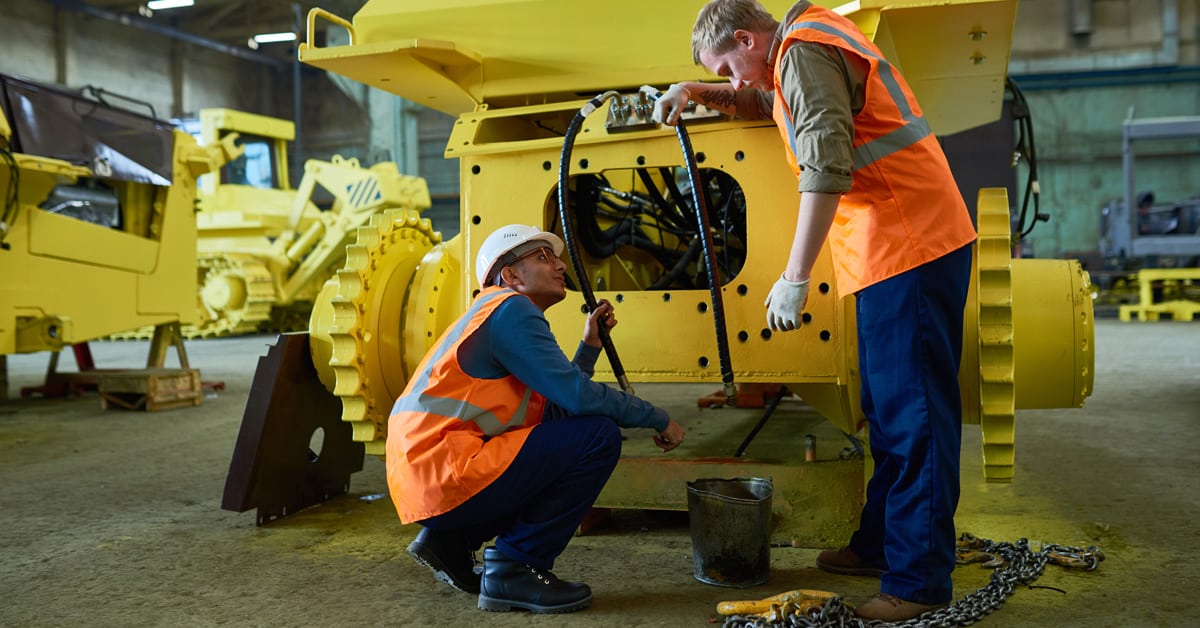 Adjusting engine features of heavy vehicle