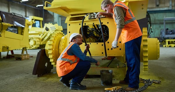 Adjusting engine features of heavy vehicle