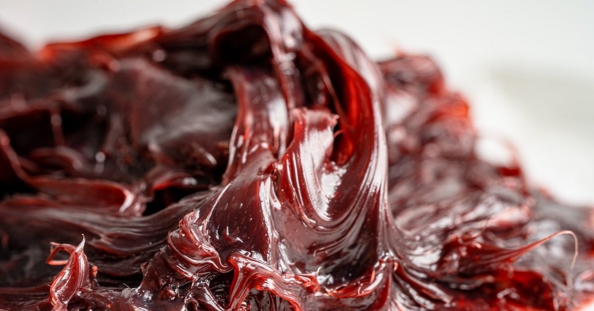 Red excellent water resistance synthetic lithium grease