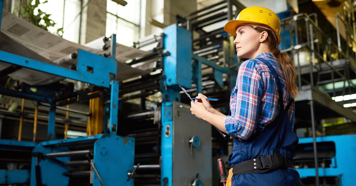 Inventory at manufacturing plant