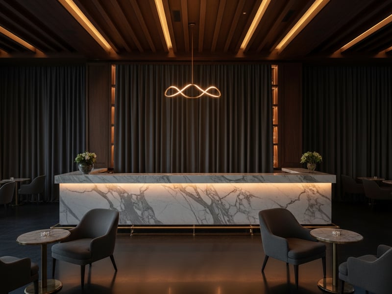 Completed turnkey fit-out interior by The Walls, Dubai