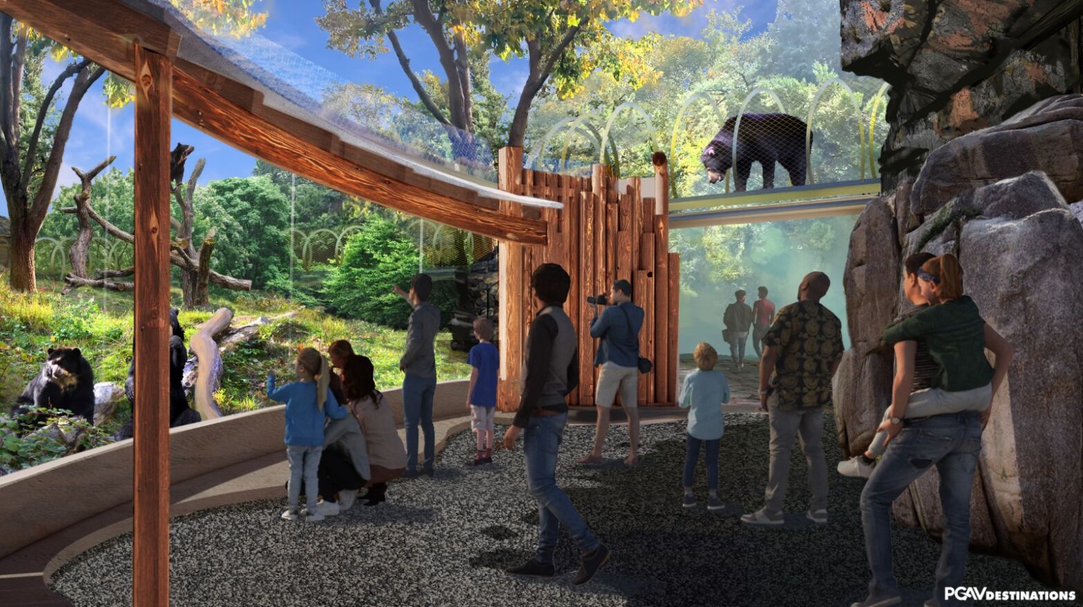 Philadelphia Zoo Receives $75,000 Grant from Foxwynd Foundation for Educational Enhancements in New Bear Country Exhibit