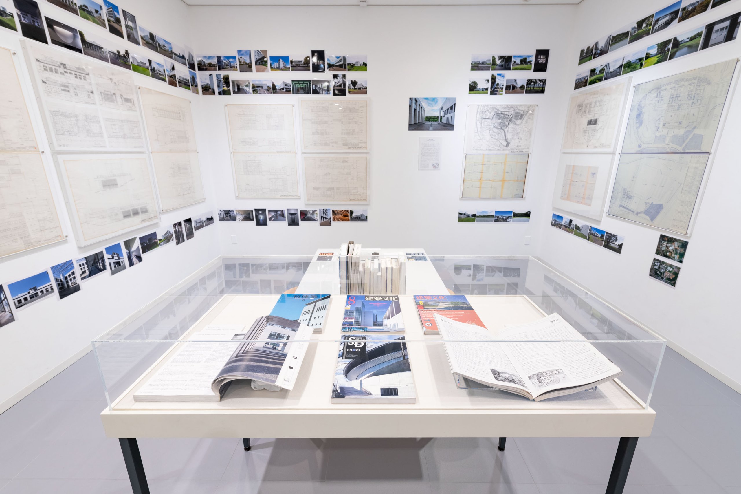 Inside the Keio University Art Center (KUAC)