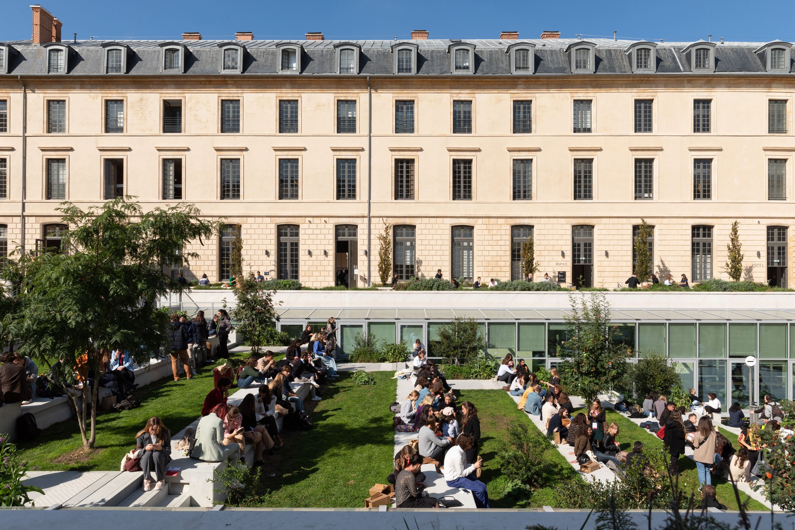 Campus landscape photographs