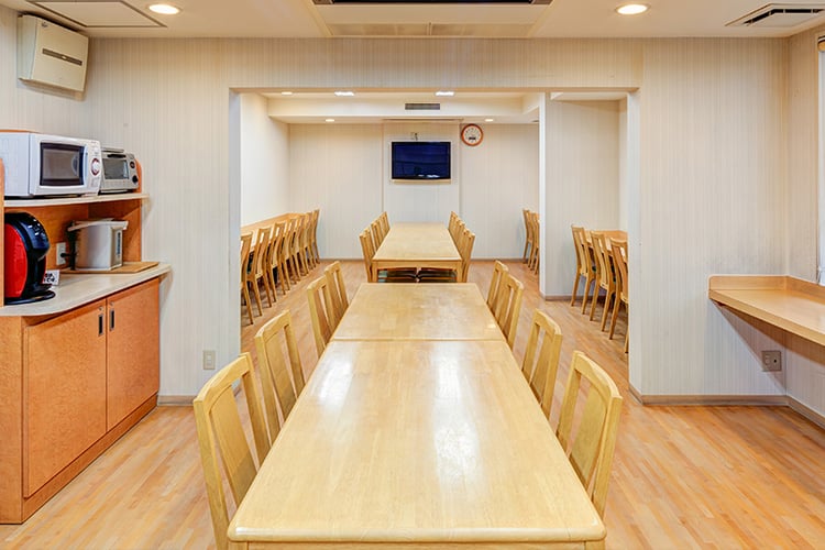 大森学生寮内観