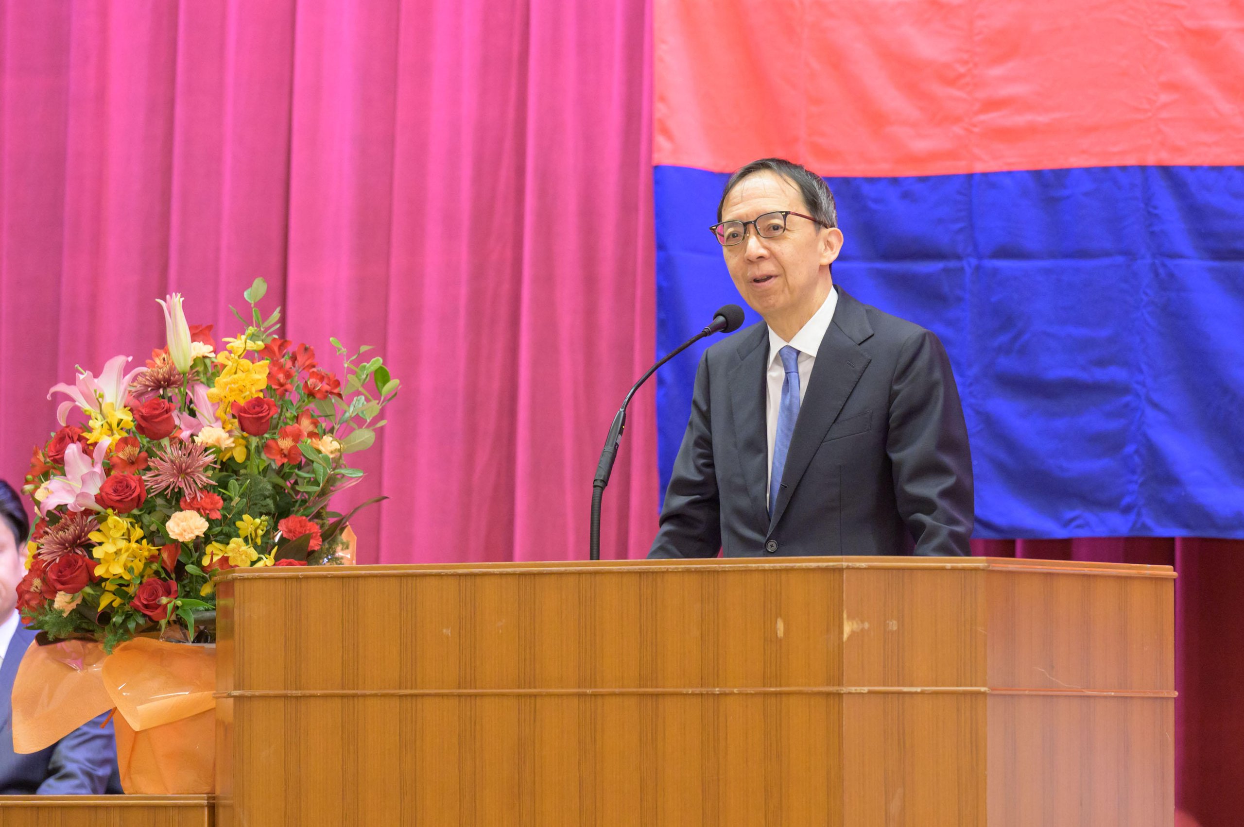 来賓からの餞の言葉（武林 亨 医学部長）