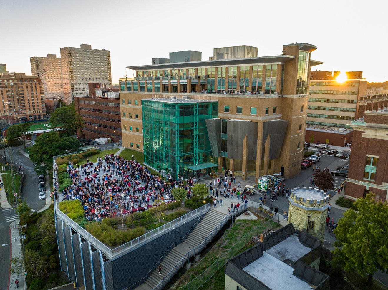 Stevens Institute of Technology campus landscape photo