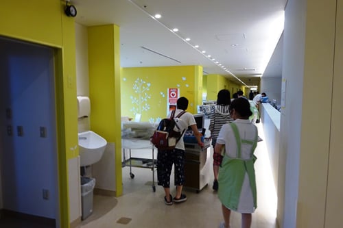 Scene of the hospital