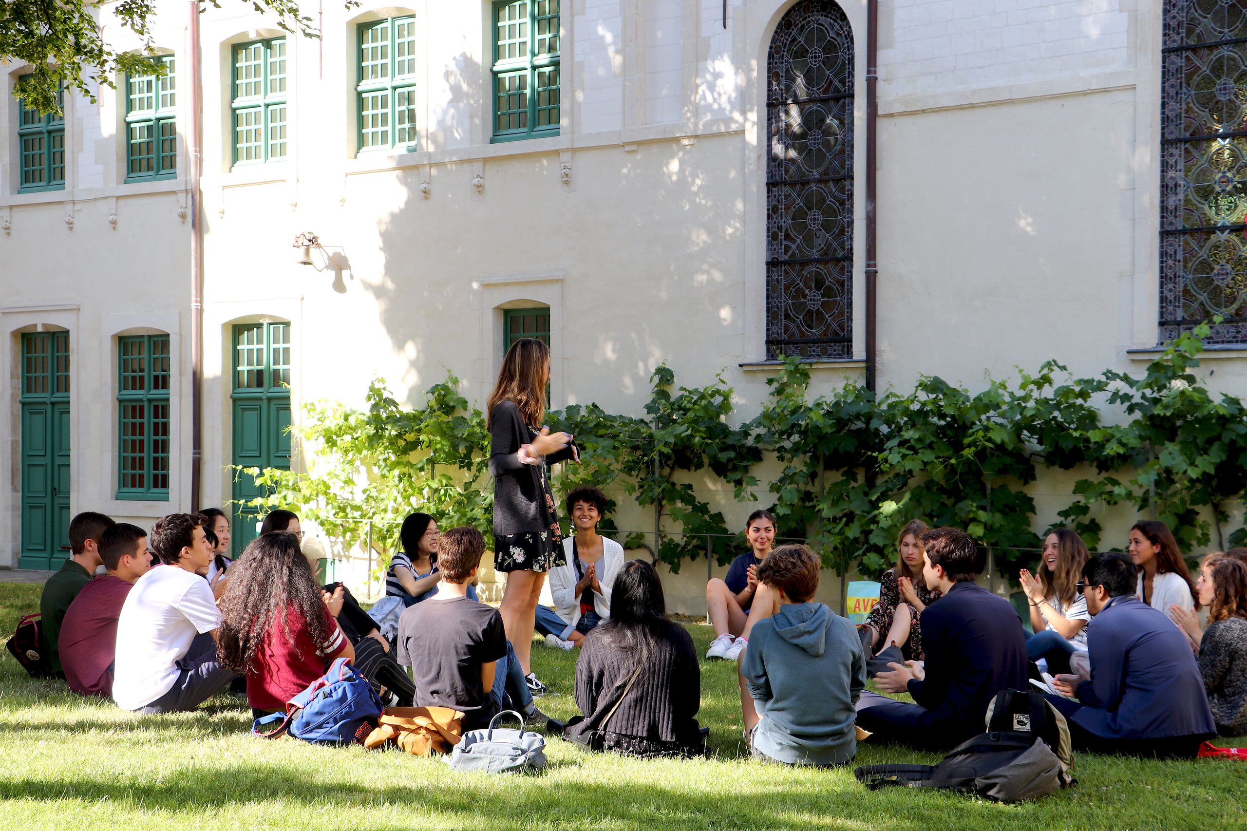 キャンパス風景の写真