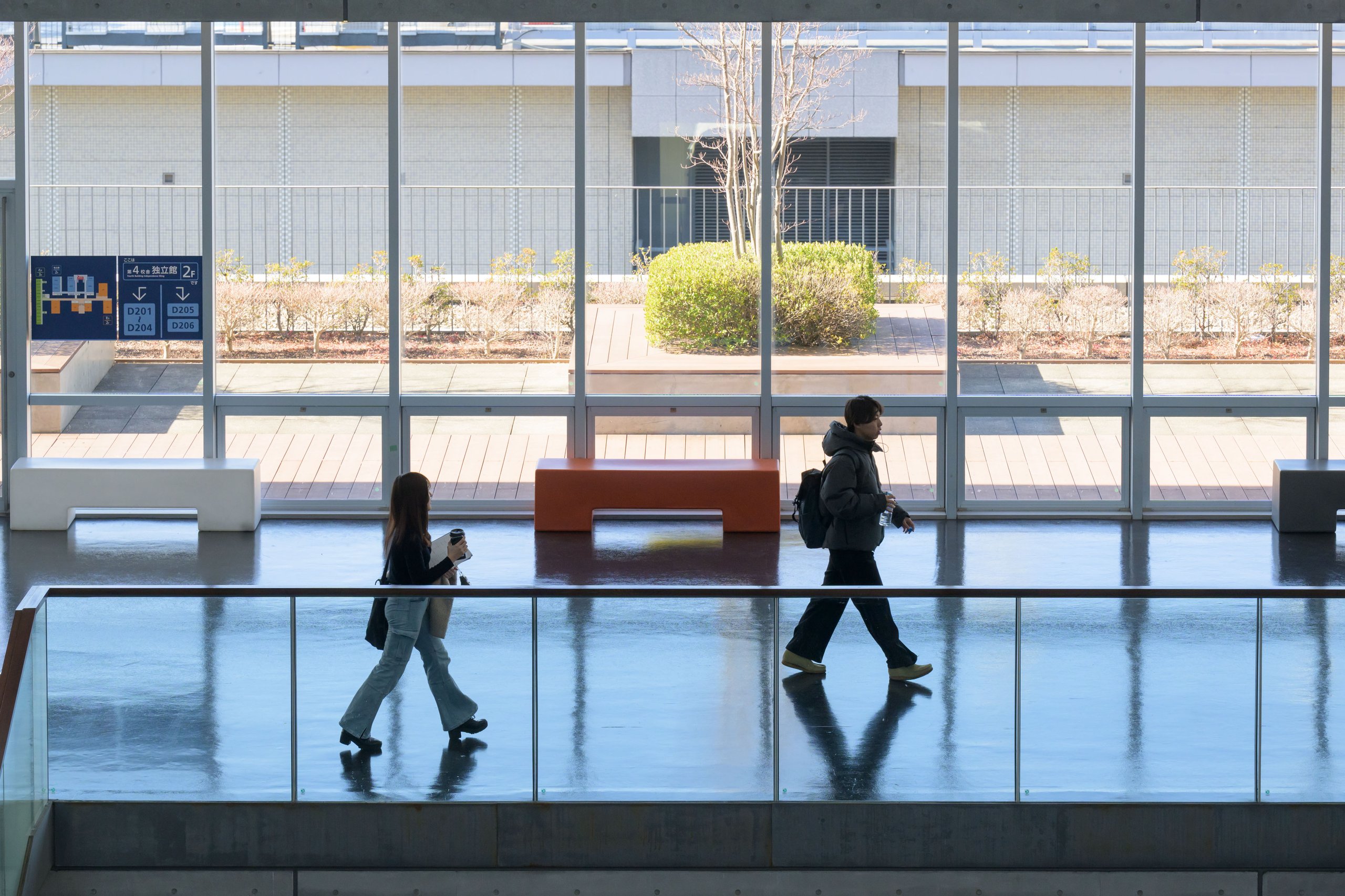 The Hiyoshi Campus Scene at Keio University University