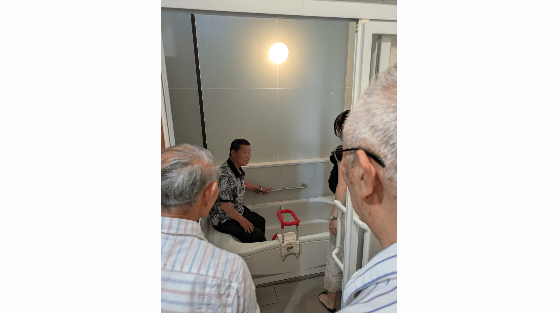 在宅実習棟での様子②