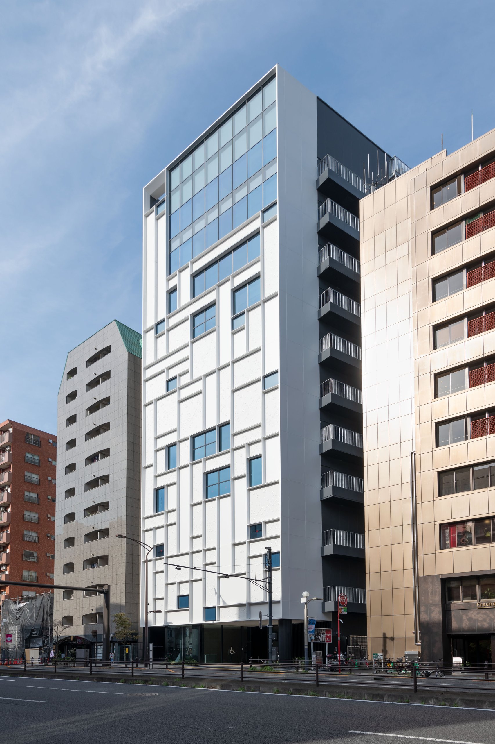 Exterior of the Keio Museum Commons