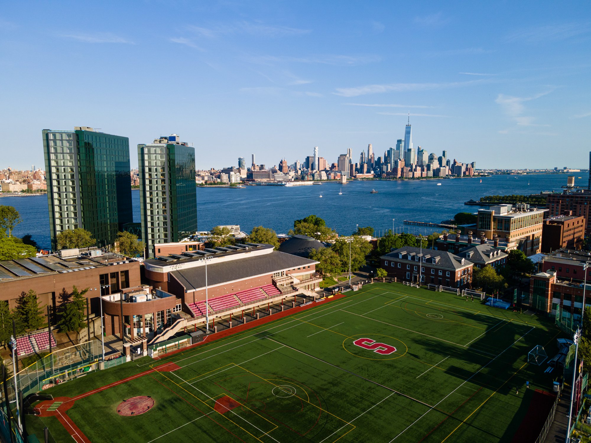 Stevens Institute of Technology campus landscape photo