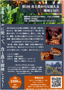 WSの告知ポスター