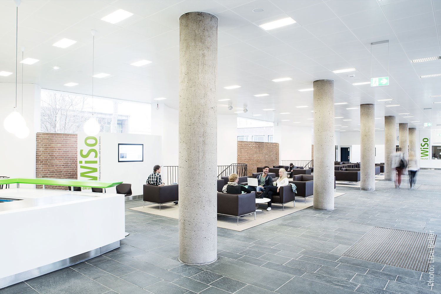 A photo of the Cologne University campus.