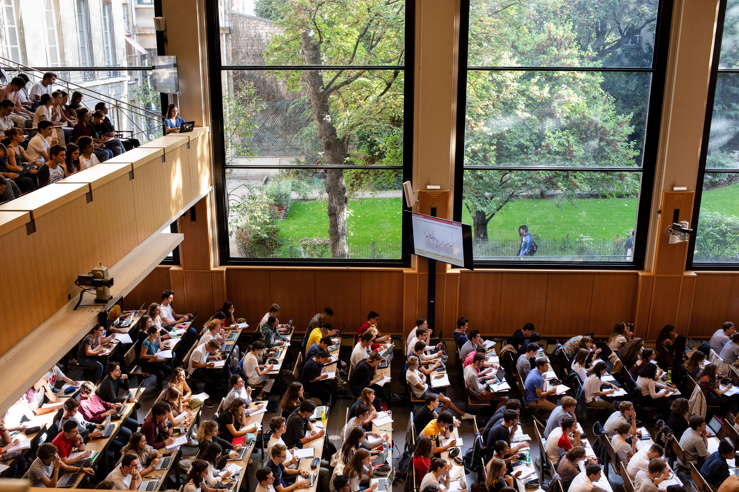 Campus landscape photographs